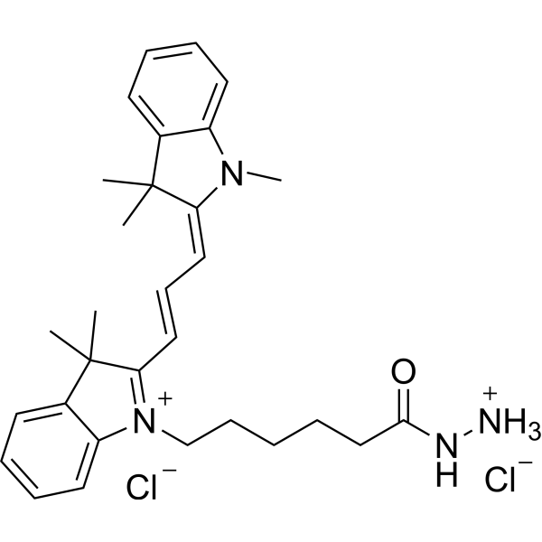 Cyanine3 hydrazide dichloride 2695564-68-0